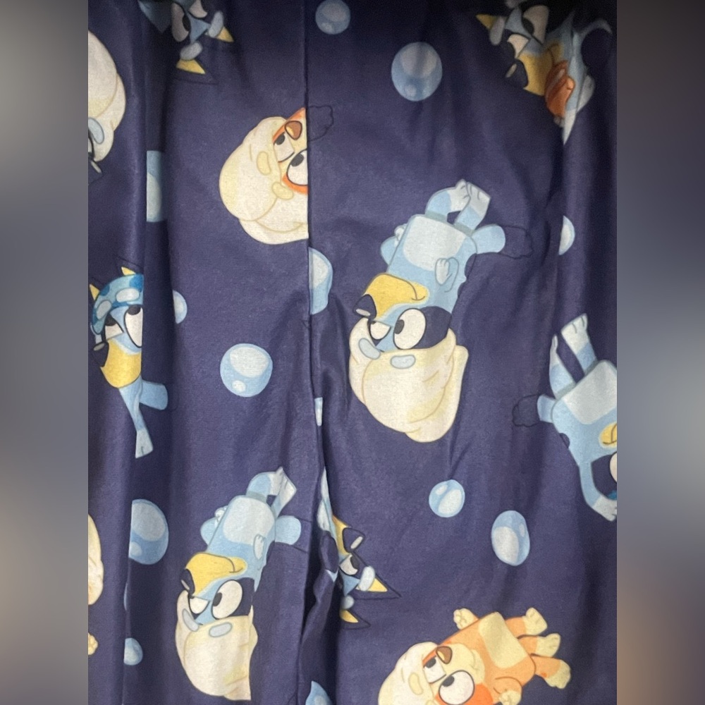 NWT Bluey Pajama Set 3T Long Sleeve Button Up Sleepwear Unisex Toddler - Picture 9 of 11